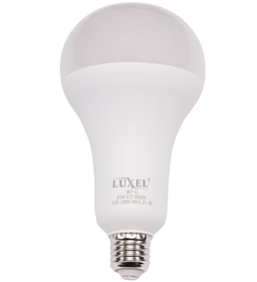 Лампа Luxel светодиодная A110 35W 220V 6500К E27 068-C — строительные материалы для мастеров и прорабов | Dirom