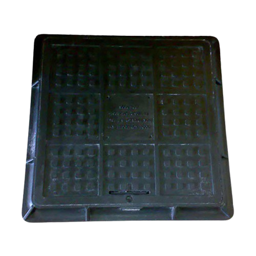 Люк смотровой садовый квадратный  (max 1т) черный 680*680мм — строительные материалы для мастеров и прорабов | Dirom