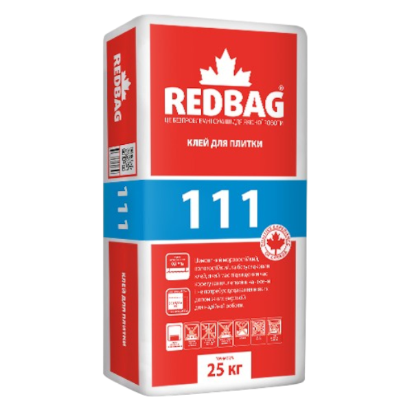 111 Клей для плитки, 25кг — будматеріали для майстрів та виконробів | Dirom