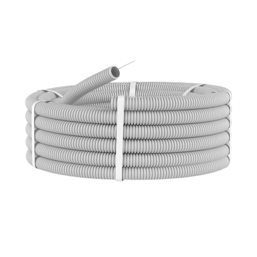 Труба гофрована D20мм (100/м/п) — будматеріали для майстрів та виконробів | Dirom