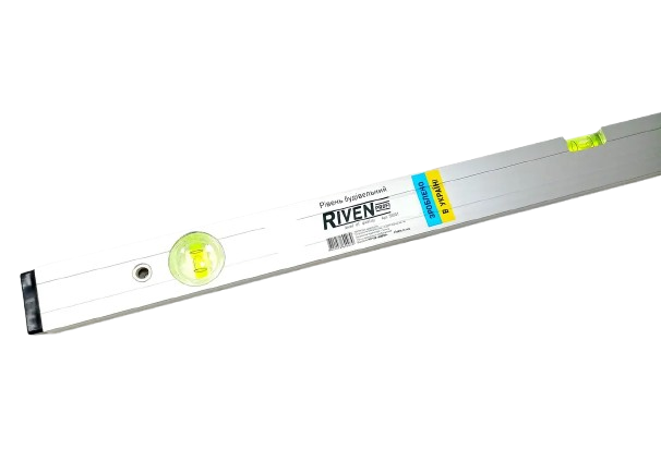 Рівень алюмінієвий Riven 80 см — будматеріали для майстрів та виконробів | Dirom