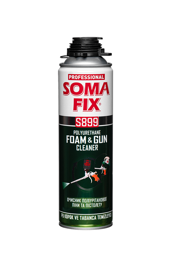 Очищувач монтажної піни SOMA FIX, 500 мл S899 — будматеріали для майстрів та виконробів | Dirom