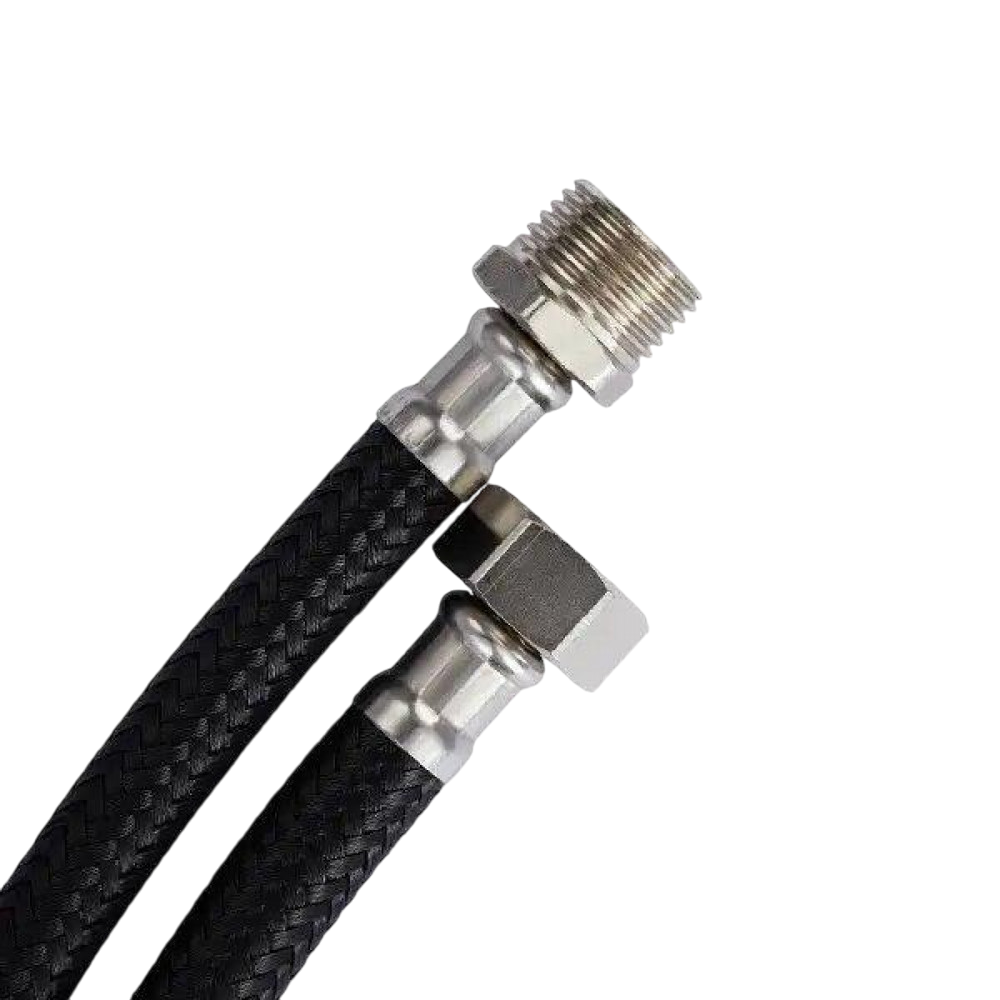 Шланг для воды AQUASTRONG NYLON ГШ 50 см (AS12050) — строительные материалы для мастеров и прорабов | Dirom