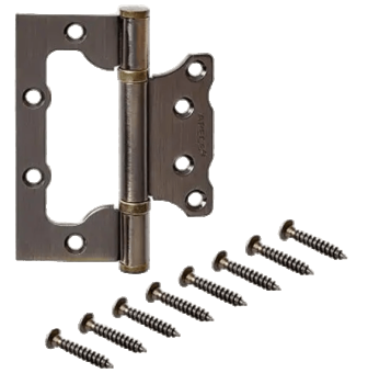 Петля APECS 100*63*2-B2-Steel-AB — будматеріали для майстрів та виконробів | Dirom