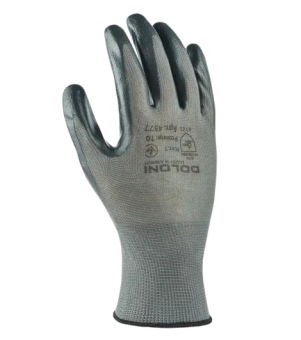 Рукавички трикотажні з нітриловим покриттям, неповний облив/чор, розмір 10 ДКГ 4577/5102/4590 — будматеріали для майстрів та виконробів | Dirom