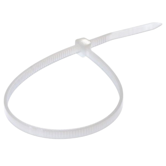 Кабельні стяжки білі/чорнi 4*150 (100) — будматеріали для майстрів та виконробів | Dirom
