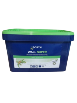 Клей універсальний шпалерний Wall Super В-76 BOSTIK, 15л (пал,40шт)  — будматеріали для майстрів та виконробів | Dirom