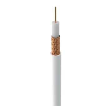 Провід телевізійний РК 75-4-15, 75 Ом, 4дБ, діаметр обплетення 8 мм (Одескабель) — будматеріали для майстрів та виконробів | Dirom