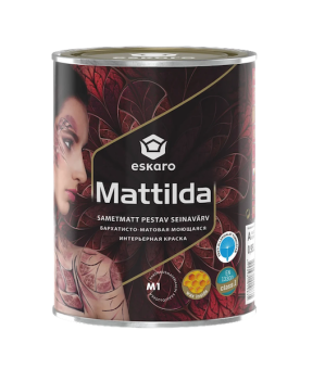 Краска ESKARO Mattilda интерьерная (матовая), 0,95 л  — строительные материалы для мастеров и прорабов | Dirom