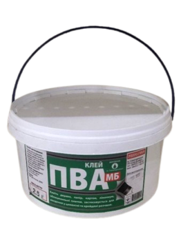 Клей ПВА "ТЕЗИС", 2,5 кг — будматеріали для майстрів та виконробів | Dirom