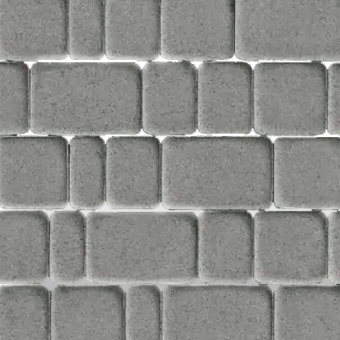 Плитка тротуарна "Старе місто" 40мм с/прес сірий (76шт/1м2) (Ряд 0,924 м.кв. 3 элем) — будматеріали для майстрів та виконробів | Dirom