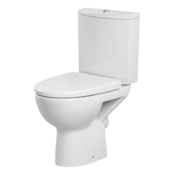 Унітаз-компакт Cersanit Parva, 011 гор 3/6 306 нижн. подв. soft close — будматеріали для майстрів та виконробів | Dirom