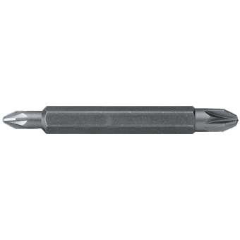 Насадки отверточные двухсторонние магнитные PH1/PH2 *60 mm (Hand Tools 026-33-05) — строительные материалы для мастеров и прорабов | Dirom