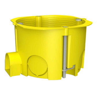 Коробка установча Electrotechnic 65х45 для порожніх стін PLK4002400 MB002 — будматеріали для майстрів та виконробів | Dirom