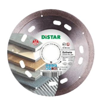 Диск алмазний Ceramics DISTAR 125 7D Esthete 11115421010 — будматеріали для майстрів та виконробів | Dirom