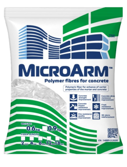 Волокно армуюче фібра для стяжок підлоги і бетонних виробів 6мм  (600гр) — будматеріали для майстрів та виконробів | Dirom