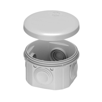 Коробка распред наружн п/олипроп 850°С самозат IP55 80x40мм PLANK PLK6404650 — строительные материалы для мастеров и прорабов | Dirom