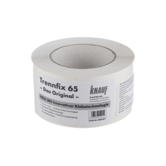 Стрічка паперова розподільча ГКП KNAUF Trenn-Fix(Німеччина), 65мм*50м — будматеріали для майстрів та виконробів | Dirom