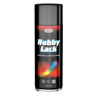 Краска аэрозольная Хоби Лак чорная мат 50  400мл — строительные материалы для мастеров и прорабов | Dirom