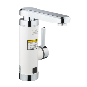 Змішувач KRM Volt-CW189 монокран з лійкою та електричним підігрівом та дисплеєм CV023242 — будматеріали для майстрів та виконробів | Dirom