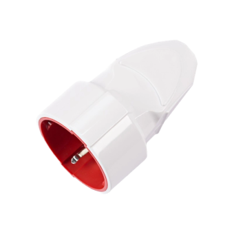 Гніздо LUXEL штепсельне з/к білий 1003 Китай — будматеріали для майстрів та виконробів | Dirom