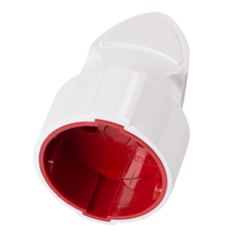 Гніздо LUXEL штепсельне без з/к білий 1004 Китай — будматеріали для майстрів та виконробів | Dirom