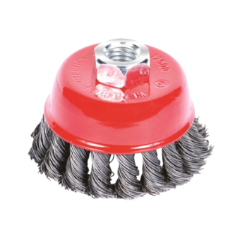 Щетка торцевая из плетеной проволоки 125 мм (Hand Tools 028-33) — строительные материалы для мастеров и прорабов | Dirom