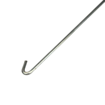 Стержень-гачок 125мм — будматеріали для майстрів та виконробів | Dirom