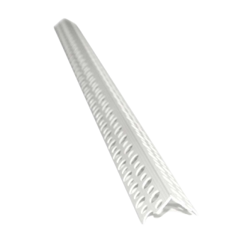 Кутник пласт. перфорований 3м  (упак 50шт) — будматеріали для майстрів та виконробів | Dirom