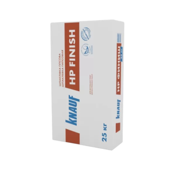Шпаклевка KNAUF НР Финиш гипсовая (40шт.пал), 25 кг — строительные материалы для мастеров и прорабов | Dirom