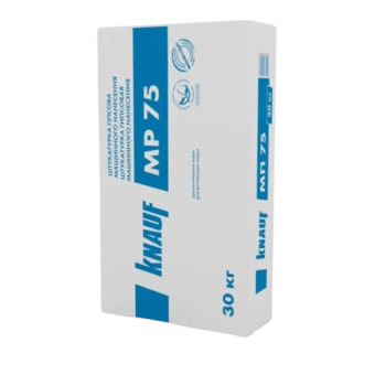 Штукатурка KNAUF МП-75 машинная гипсовая (40 шт/п.), 30 кг — строительные материалы для мастеров и прорабов | Dirom