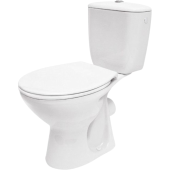 Унітаз-компакт Cersanit 679 President P 010 гор. 3/6 бок.підв. сид. полипр К100-416 — будматеріали для майстрів та виконробів | Dirom