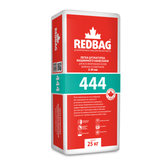 444 Штукатурка машинного нанесення 25кг (48шт/пал.) — будматеріали для майстрів та виконробів | Dirom