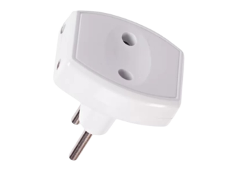 Трійник LUXEL плаский білий 1012 Китай — будматеріали для майстрів та виконробів | Dirom