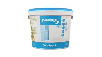 Фарба фасадна MIKS color , 1,4 кг Україна — будматеріали для майстрів та виконробів | Dirom