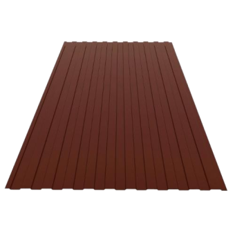 Профнастил ПС- 8 RAL 3005 (вишневый)0,40 мм 1205/1160х2000 (1лист 2,41кв.м) — строительные материалы для мастеров и прорабов | Dirom