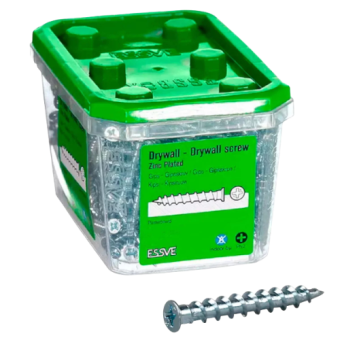 Саморез гипс/гипс сшивания г/к 5,2×38 оцинк PH2 (400шт/пачка) — будматеріали для майстрів та виконробів | Dirom