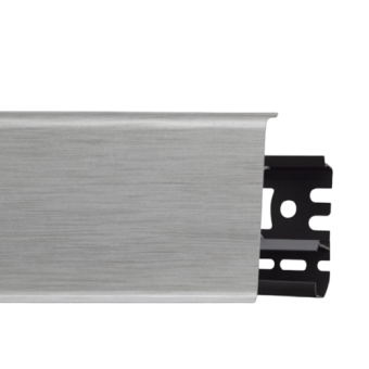 Плинтус Arbiton INDO Алюминий светлый 41 70*2,5м — строительные материалы для мастеров и прорабов | Dirom