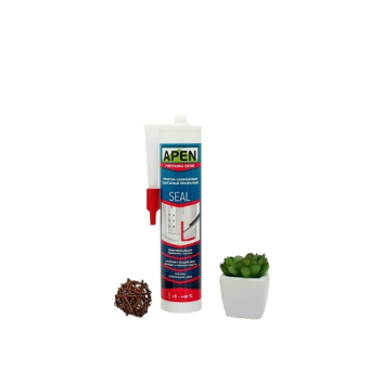 Герметик силиконовый APEN санитарный (прозрачный), 280 мл — строительные материалы для мастеров и прорабов | Dirom