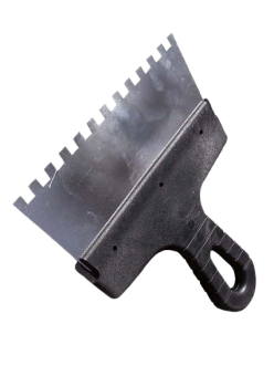 Шпатель зубчастий 200*8*8мм — будматеріали для майстрів та виконробів | Dirom