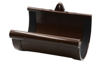 Муфта ринви коричнева 90мм RAINWAY — будматеріали для майстрів та виконробів | Dirom