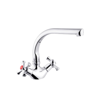 Змішувач KRM Rhein-C033 для кухні CV018075 — будматеріали для майстрів та виконробів | Dirom