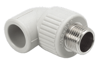 Колено РН 25*1/2 (Ekoplastik SKOE02520E) — строительные материалы для мастеров и прорабов | Dirom