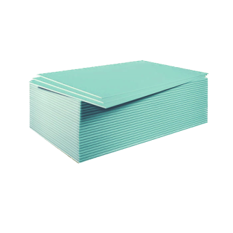 Гіпсокартон вологостійкий 12,5*1200*3000 мм (52 шт/п.) (Україна) — будматеріали для майстрів та виконробів | Dirom