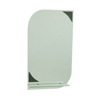 Дзеркало Хаст Пелюстка з полицею 400х690, (2.0) — будматеріали для майстрів та виконробів | Dirom