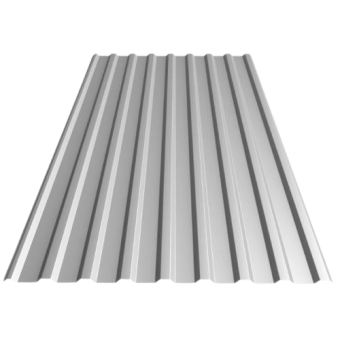 Профнастил покрівельний ПК-20 ZN (оцинкованный) 0,40 мм 1170/1130*2000 (1лист 2,34кв.м) — будматеріали для майстрів та виконробів | Dirom