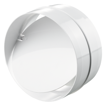 Соединитель каналов d125 с клапаном 2121 — строительные материалы для мастеров и прорабов | Dirom