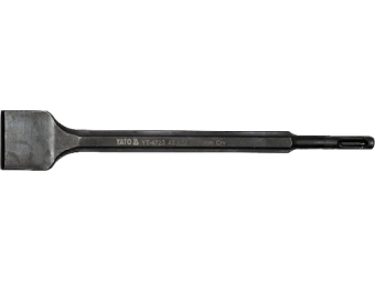 Зубило "лопатка" YATO : SDS+, 40х14 x 250 мм. CrV [6/48]  YT-4723 — будматеріали для майстрів та виконробів | Dirom