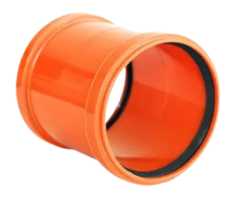 Муфта 110 рыж.зов. — строительные материалы для мастеров и прорабов | Dirom