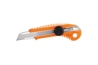 Нож 18мм с винтовым фиксатором (Hand Tools 023-28-1) — строительные материалы для мастеров и прорабов | Dirom